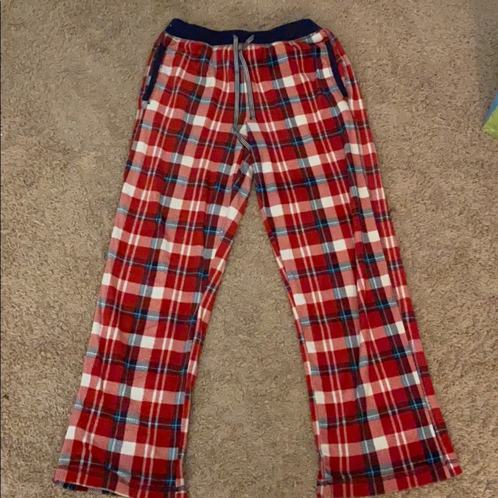 plaid pj pants
